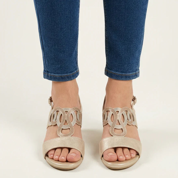 Kate - Bequeme Plateau-Sandalen