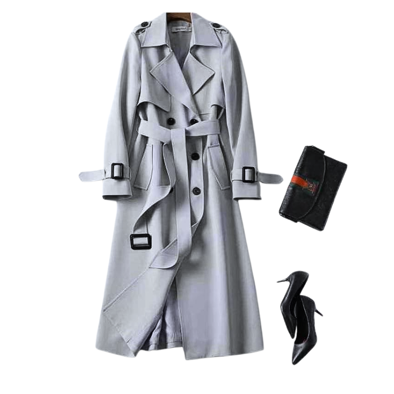 Carmina – Eleganter Trenchcoat mit Gürtel
