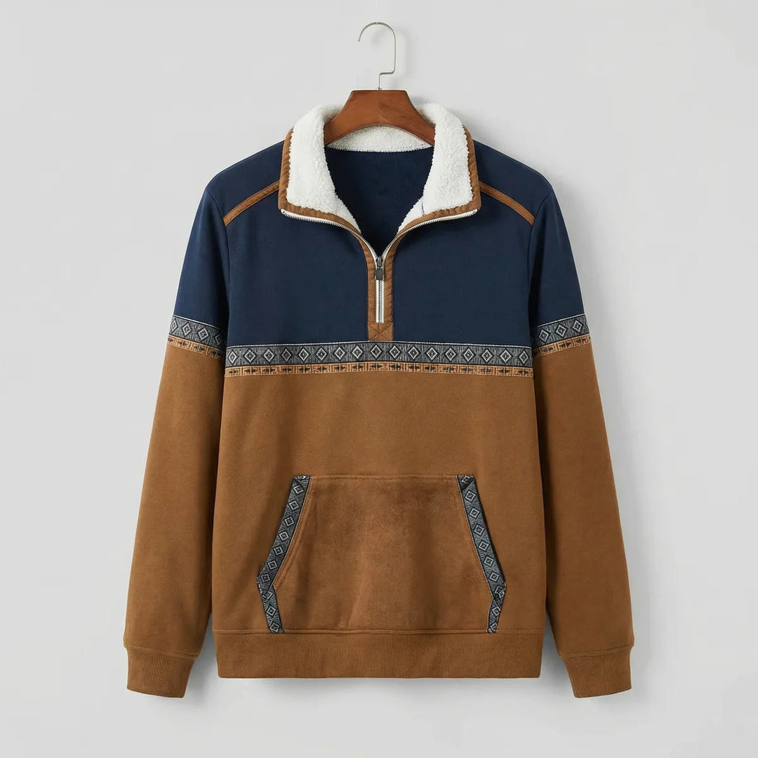 Xyrel - Gemütlicher Half-Zip-Pullover