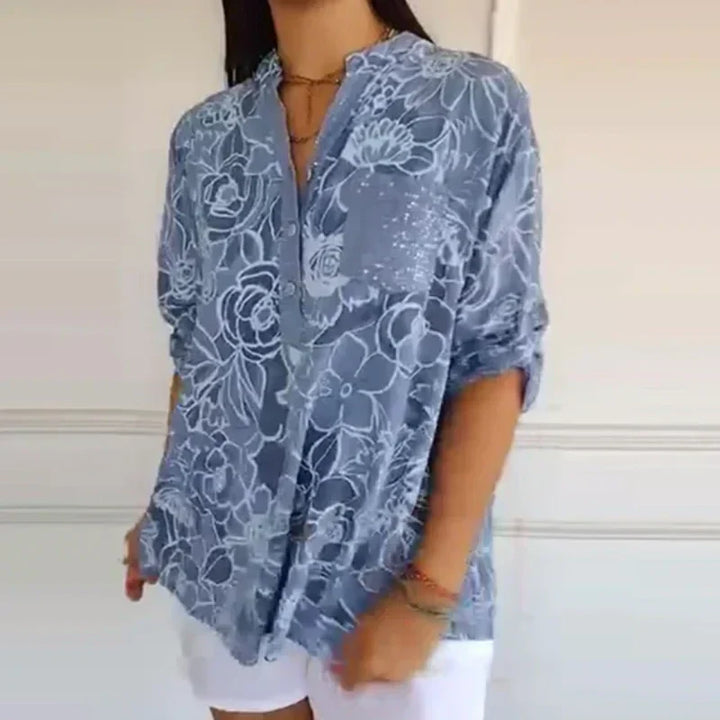 Tatiana - Leichte florale Bluse