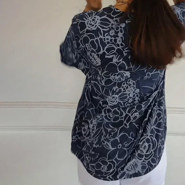 Tatiana - Leichte florale Bluse