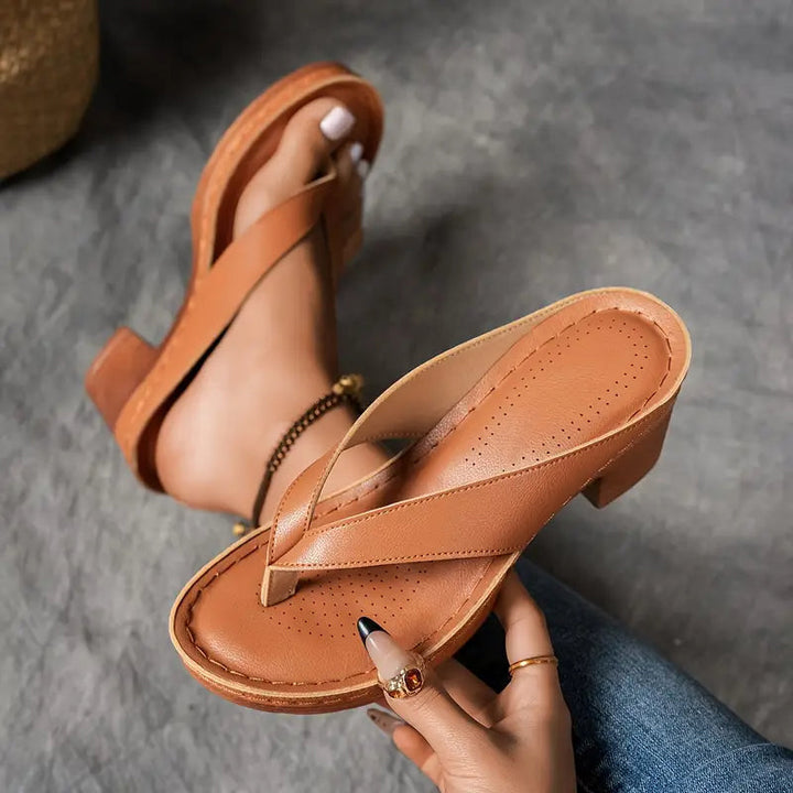 Soffie – Stilvolle orthopädische High-Heel-Sandalen