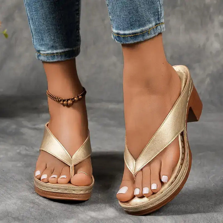 Soffie – Stilvolle orthopädische High-Heel-Sandalen
