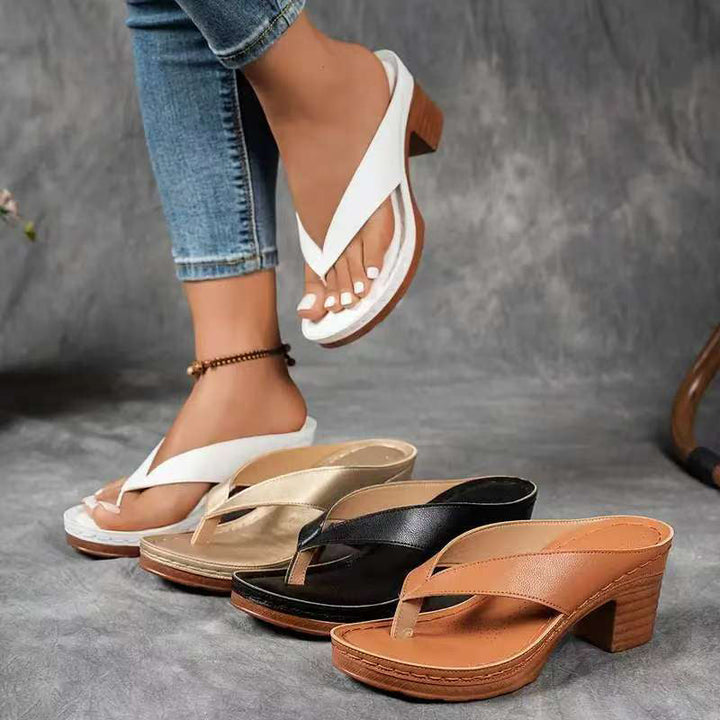 Soffie – Stilvolle orthopädische High-Heel-Sandalen