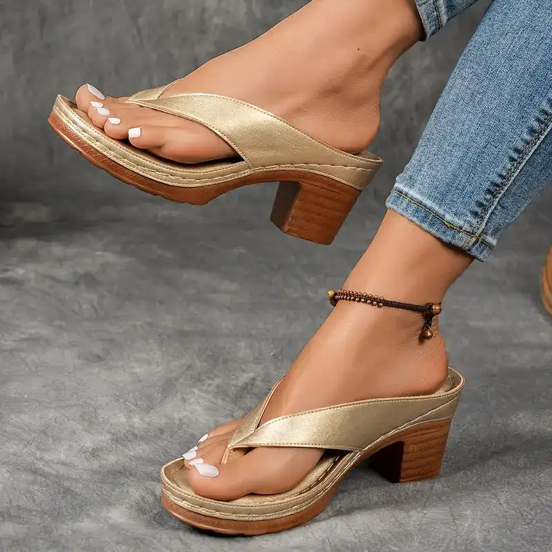 Soffie – Stilvolle orthopädische High-Heel-Sandalen
