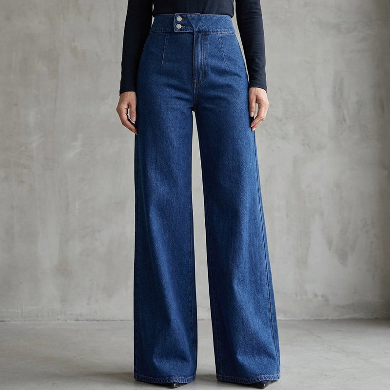 Aria – High-Waist Wide-Leg-Jeans