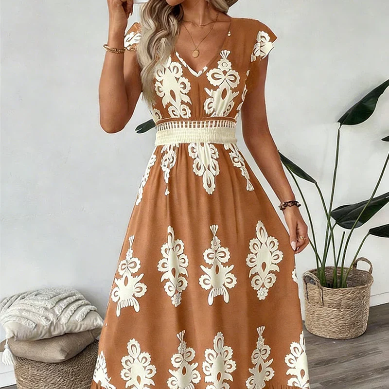 Canda - Elegantes Maxikleid