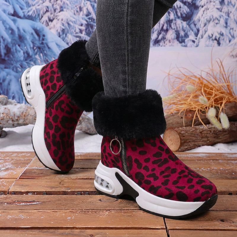 🌨️ Warm & sicher – Rutschfeste Schneestiefel für Damen – Bequemer Sitz, robustes Design & vielseitig kombinierbar