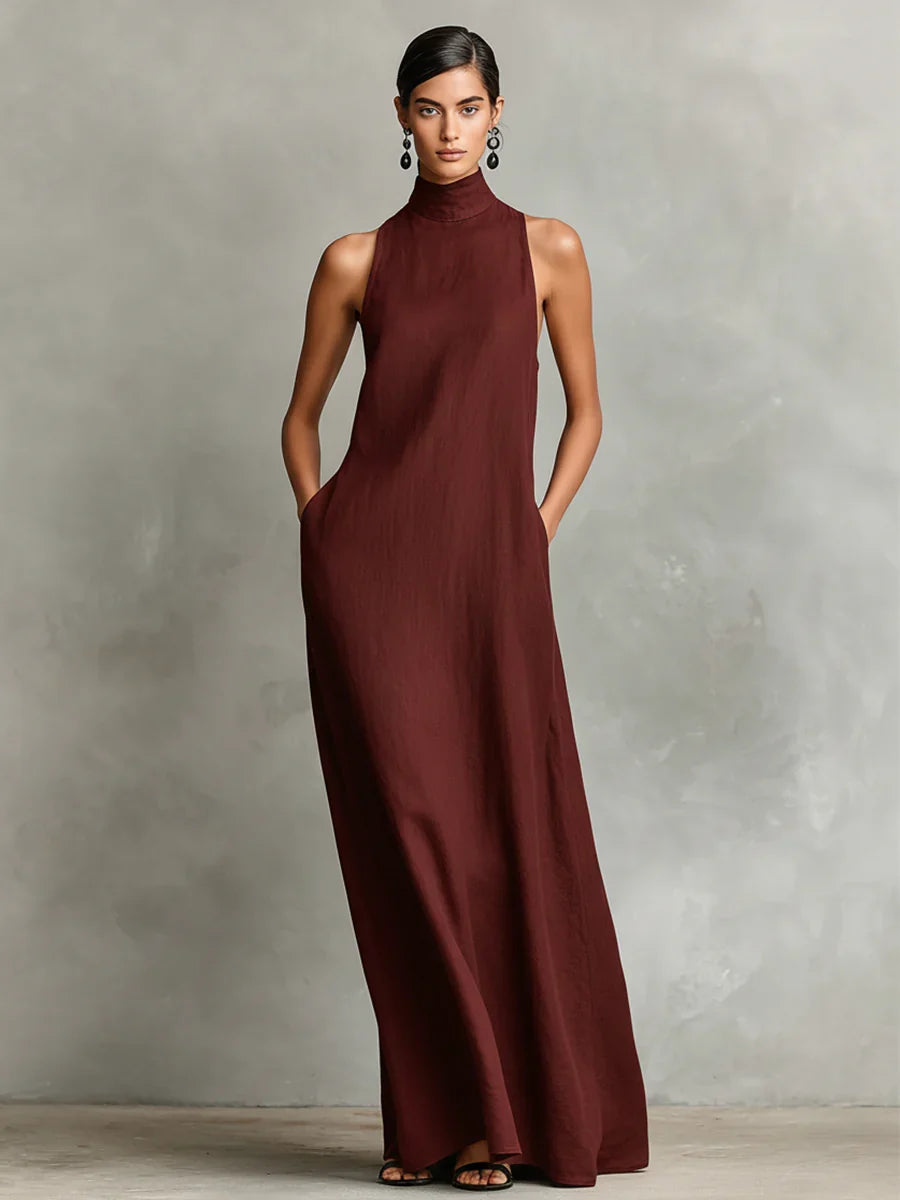 Divina – Minimalistisches Maxikleid