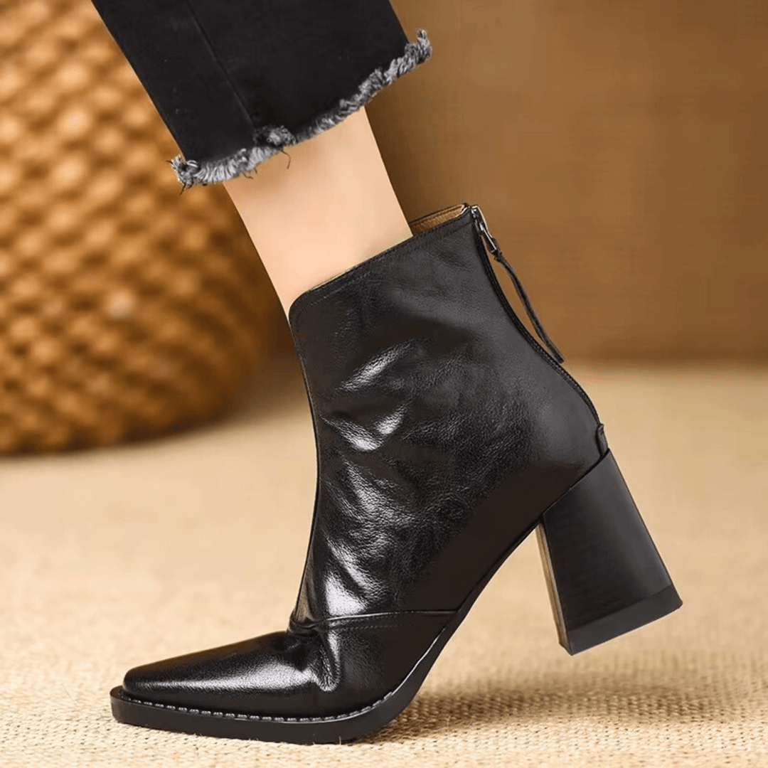 Kassandra - Luxuriöse Stiefel mit mittelhohem Absatz