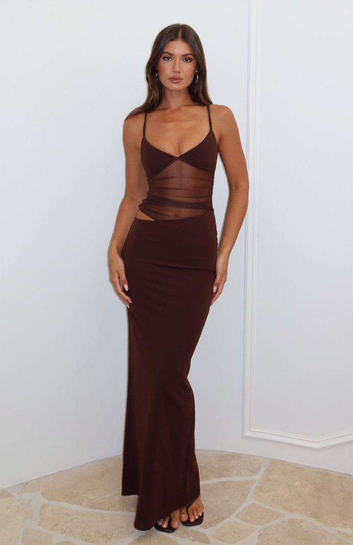 Lyca – Elegantes Maxikleid mit Cut-outs