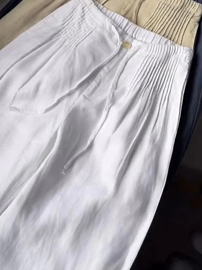 Kat – Atmungsaktive Sommerhose aus Leinenmix