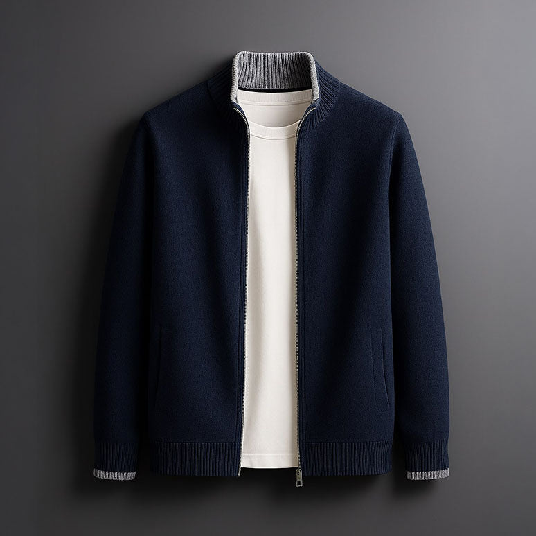 Robbie – Strickjacke mit Reißverschluss