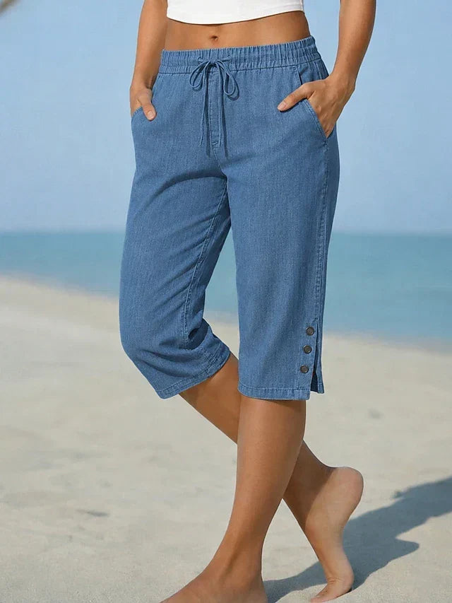 Belia – Wadenlange Caprihose