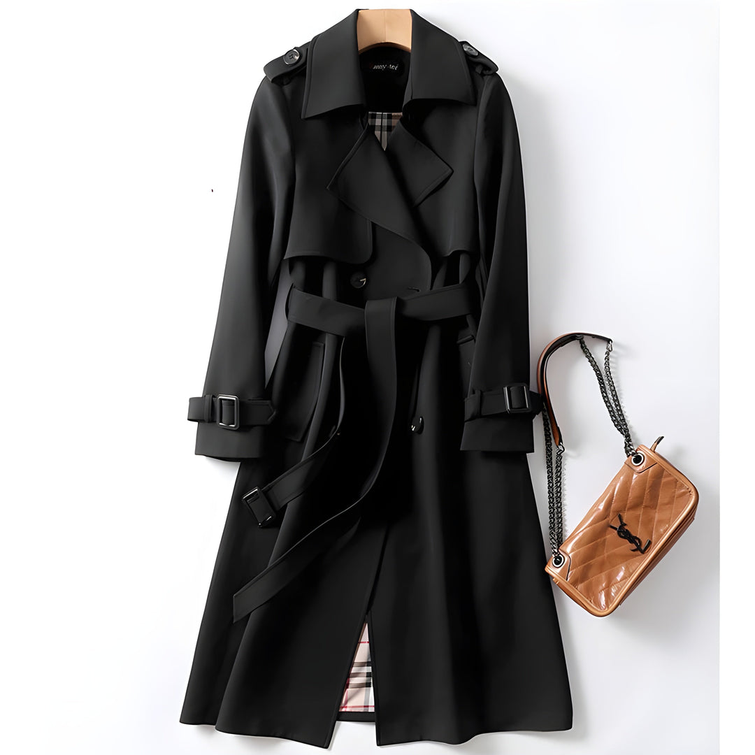 Carmina – Eleganter Trenchcoat mit Gürtel